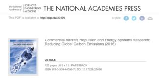 Commercial Aircraft Propulsion and Energy Systems Research- Reducing Global Carbon Emissions (2016)