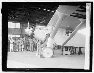 Lindbergh Spirit of St Louis, December 6, 1927