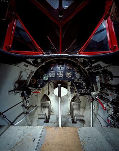 Lockheed Vega 5B Cockpit, Amelia Earhart