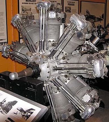 Preserved Bristol Jupiter Engine