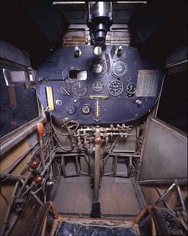 Spirit of St. Louis - Cockpit