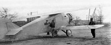 Unmarked CA-5 Airsedan Prototype