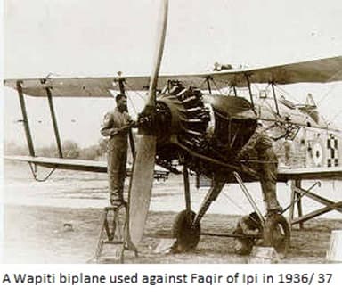 Wapiti Z Biplane Used Against the Faqir of Ipi in 1937