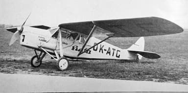 A De Havilland DH-80A Puss Moth (1936)