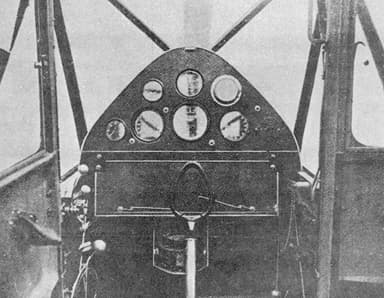 De Havilland Puss Moth Cockpit NACA Aircraft Circular No.117