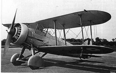 Gloster Gauntlet Predecessor S.S.19B in May 1933 with Mercury VIs Engine