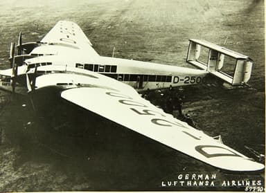 Junkers G.38 in Service with Lufthansa Airlines