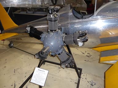 Kinner K-5 5-cylinder Radial Aircraft Engine