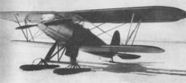 Polikarpov I-3 with Ski Plane Undercarriage