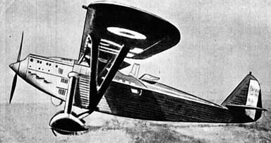 Potez 39 A2 Side Drawing L'Aerophile January 1931