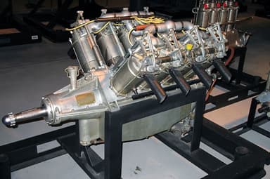 Preserved Curtiss OX5 Engine