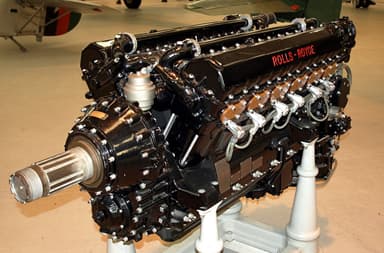Rolls-Royce Kestrel VI V-12 Water-Cooled Piston Engine