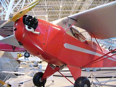 Taylor E-2 Cub at the Canada Aviation and Space Museum in Ottawa, Ontario